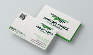 Business Card Design by DesignerShahadat for Ground Force Land Clearing | Design: #34359258