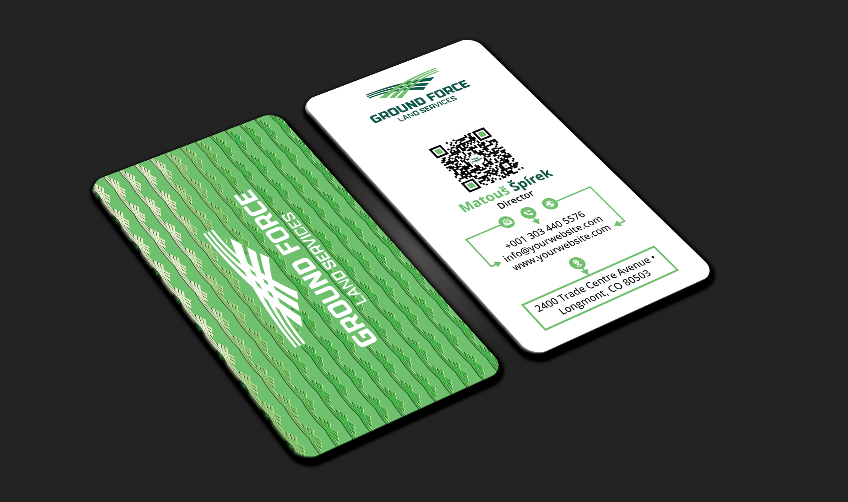 Business Card Design by DesignerShahadat for Ground Force Land Clearing | Design #34359284