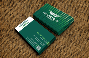 Business Card Design by DesignerShahadat for Ground Force Land Clearing | Design: #34359286