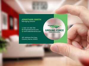 Diseño de Tarjeta de Presentación por Creations Box 2015 para Ground Force Land Clearing | Diseño #34357132