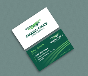Business Card Design by GMWIRE for Ground Force Land Clearing | Design: #34358022