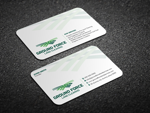 Business Card Design by Magic of Art for Ground Force Land Clearing | Design: #34357737