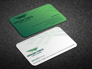 Business Card Design by Magic of Art for Ground Force Land Clearing | Design: #34357738