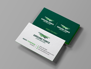 Business Card Design by Bold Pixels for Ground Force Land Clearing | Design: #34355210