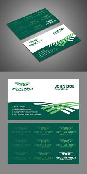 Business Card Design by BLUE WINGS