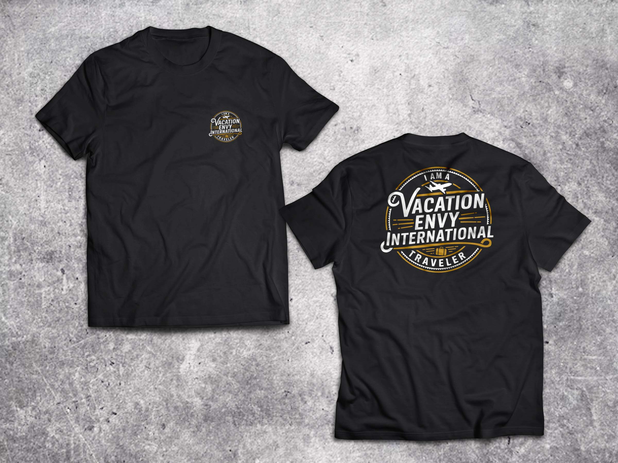 Diseño de Camiseta por Lumen Branding para First Class Travel and Vacations | Diseño #34363154