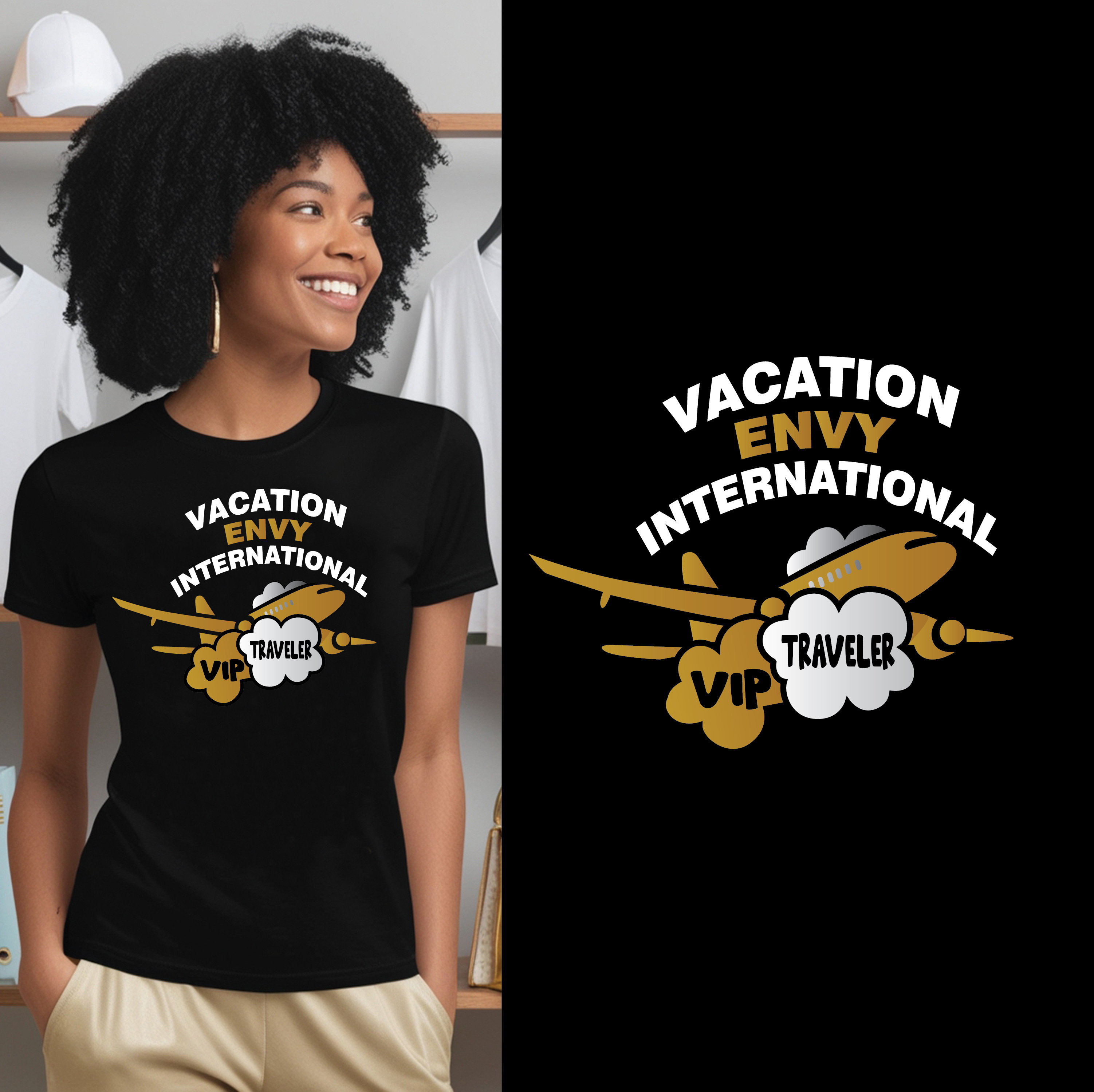 Diseño de Camiseta por bethmage janaka para First Class Travel and Vacations | Diseño #34361274