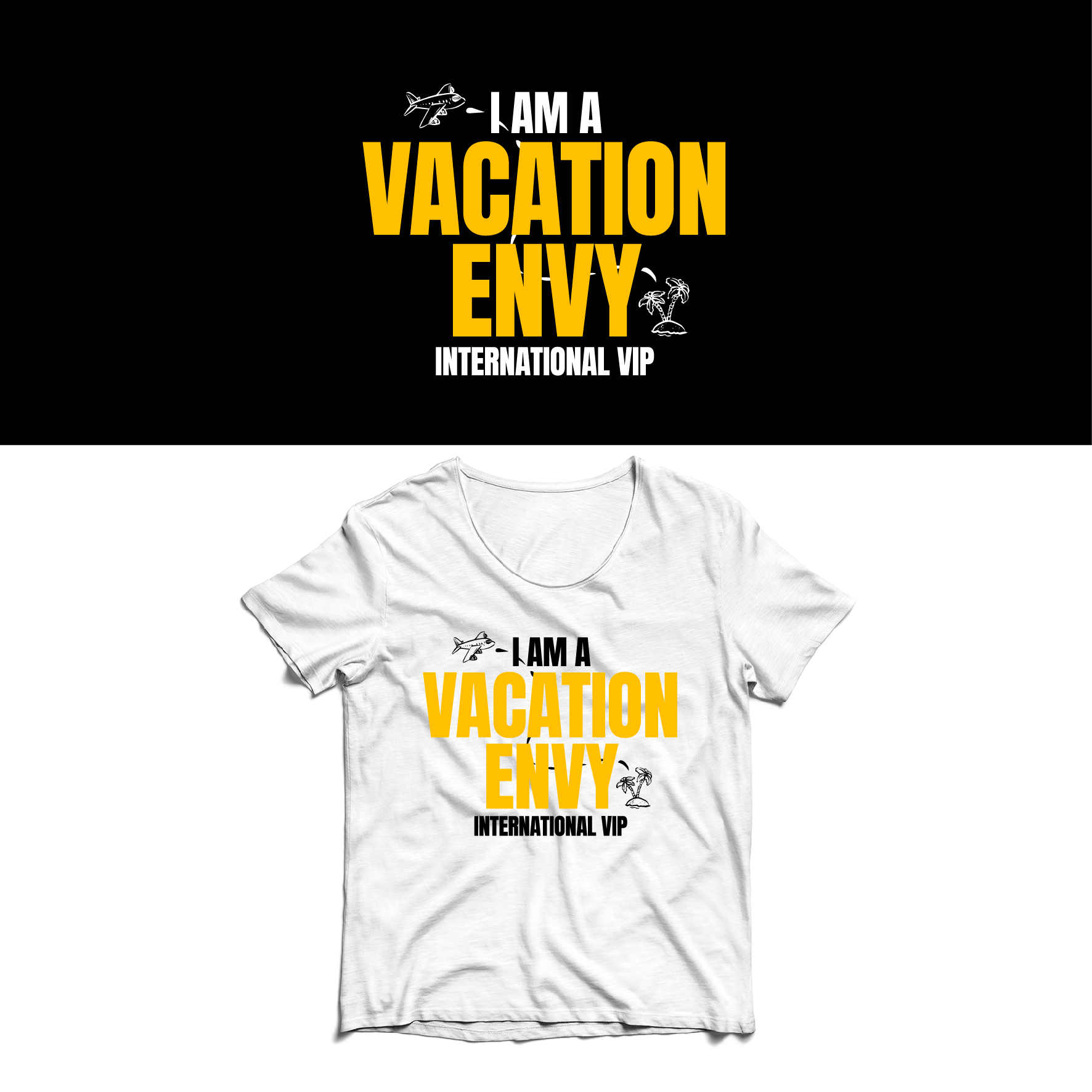 Diseño de Camiseta por saka.aleksandar para First Class Travel and Vacations | Diseño #34371056