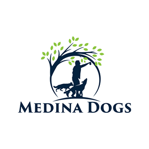 Logo Design by Rosalie.. for Medina Dogs Training LLC | Design: #34365302