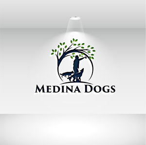 Logo Design by Rosalie.. for Medina Dogs Training LLC | Design: #34365303