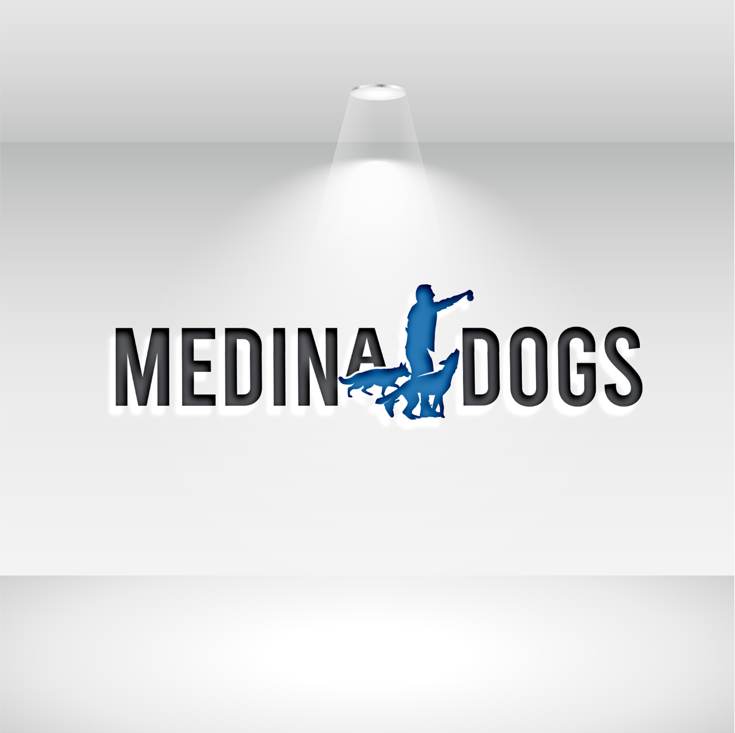 Logo Design by Rosalie.. for Medina Dogs Training LLC | Design #34365304