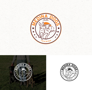 Logo Design by Logo Stock for Medina Dogs Training LLC | Design: #34464864