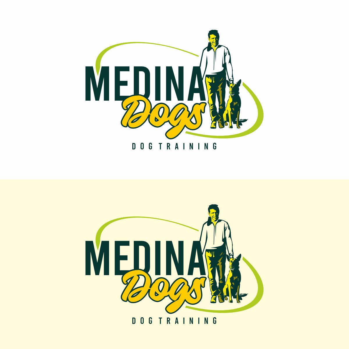 Logo Design by Fortmindz for Medina Dogs Training LLC | Design #34364162