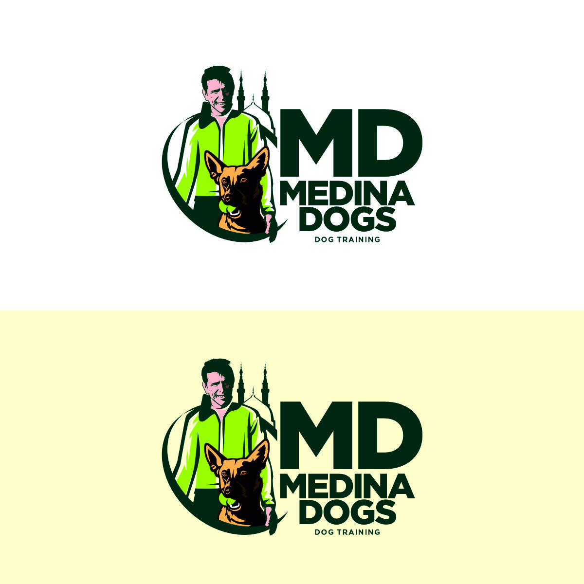 Logo-Design von Fortmindz für Medina Dogs Training LLC | Design #34364490