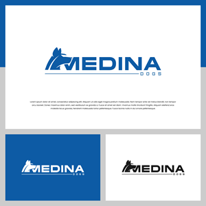 Design de Logo par Adilia Romadina pour Medina Dogs Training LLC | Design : #34381974