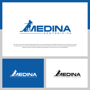 Logo Design by Adilia Romadina for Medina Dogs Training LLC | Design: #34419659