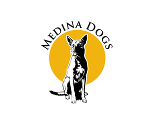Diseño de Logo por LogoPoko para Medina Dogs Training LLC | Diseño #34358364