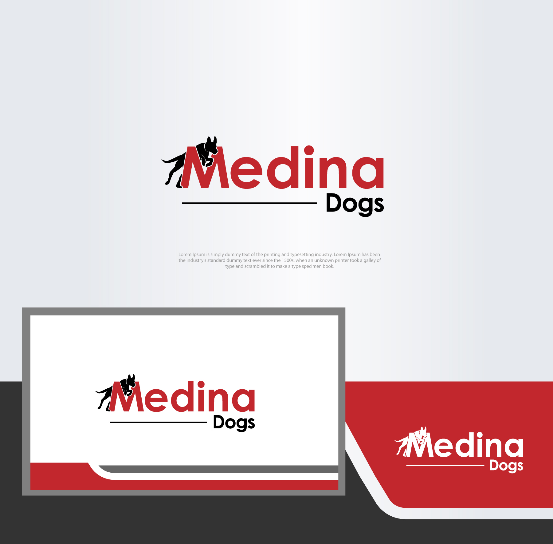 Logo Design by Creative-Finger for Medina Dogs Training LLC | Design #34358732