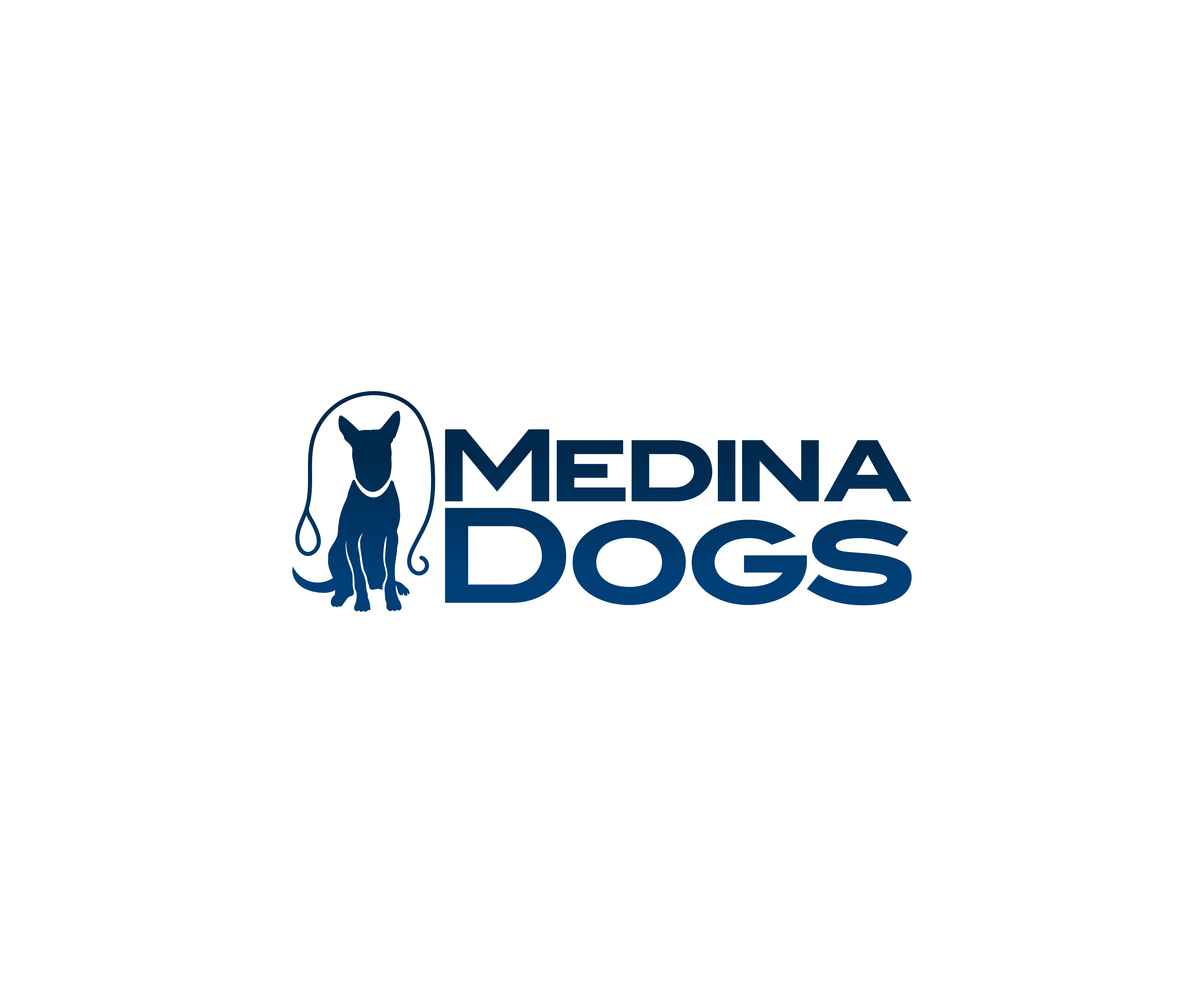 Design de Logo par James J. pour Medina Dogs Training LLC | Design #34369155
