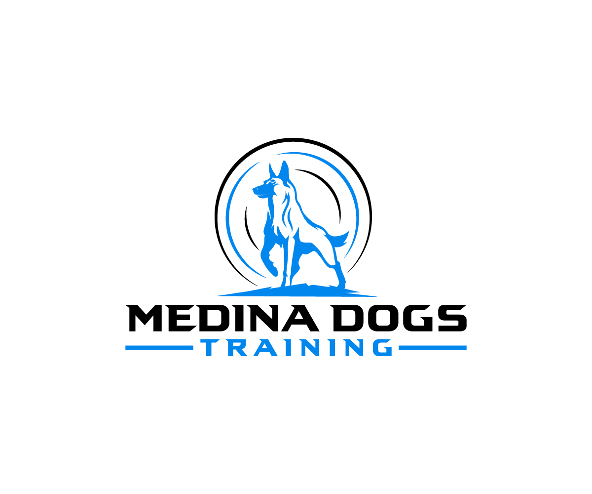 Logo Design by toy016 for Medina Dogs Training LLC | Design: #34553353