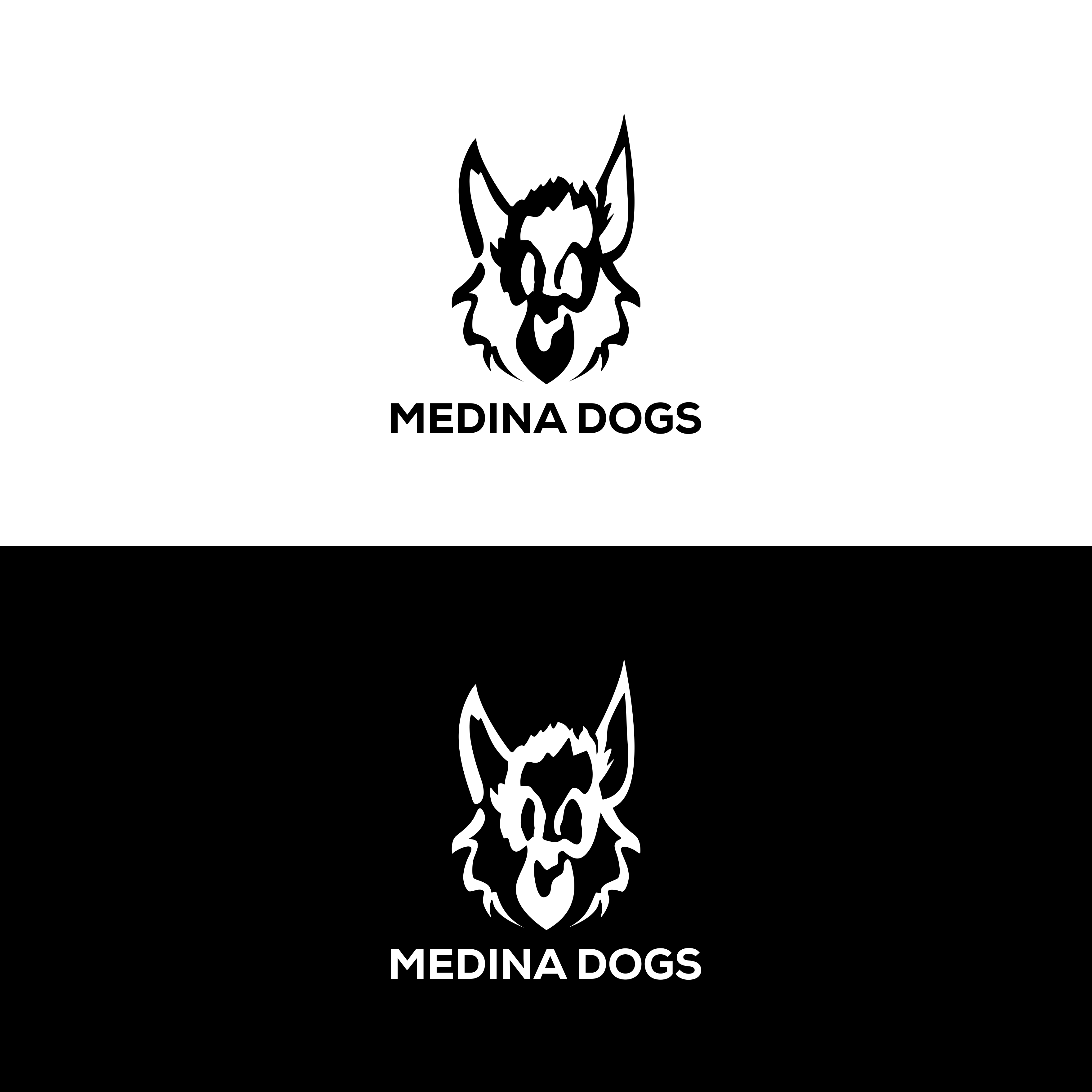 Logo Design by healer1617 for Medina Dogs Training LLC | Design #34358654