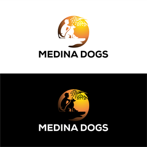 Logo Design by healer1617 for Medina Dogs Training LLC | Design: #34358909