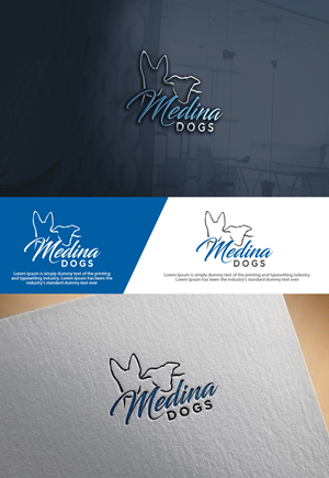 Logo Design by sulemani  creation for Medina Dogs Training LLC | Design: #34362727