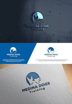 Logo Design by sulemani  creation for Medina Dogs Training LLC | Design: #34419359