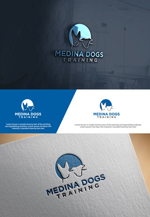 Logo Design by sulemani  creation for Medina Dogs Training LLC | Design: #34419360