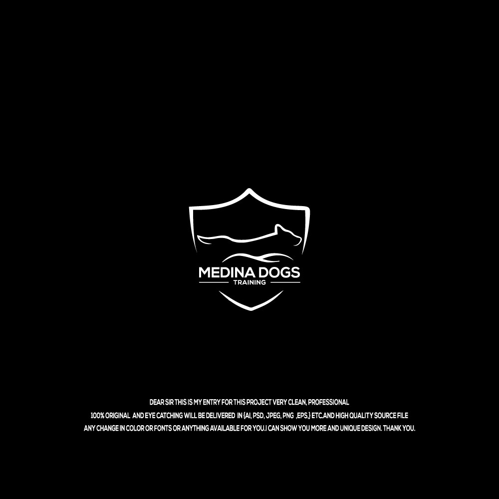 Diseño de Logo por hossain32 para Medina Dogs Training LLC | Diseño #34461200