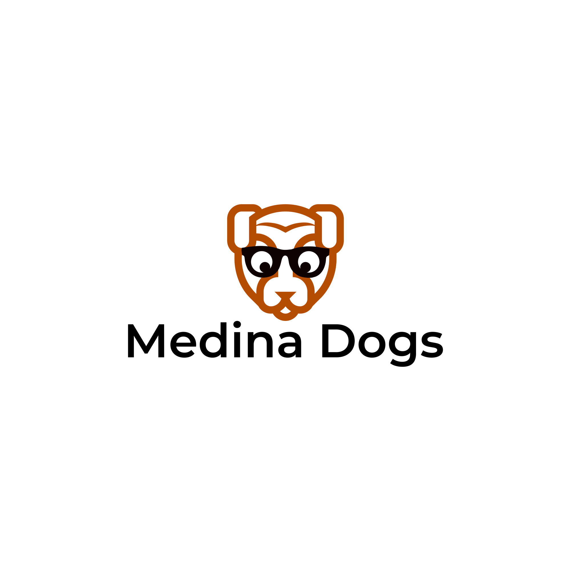 Logo-Design von kalongg langgeng jaya für Medina Dogs Training LLC | Design #34358584