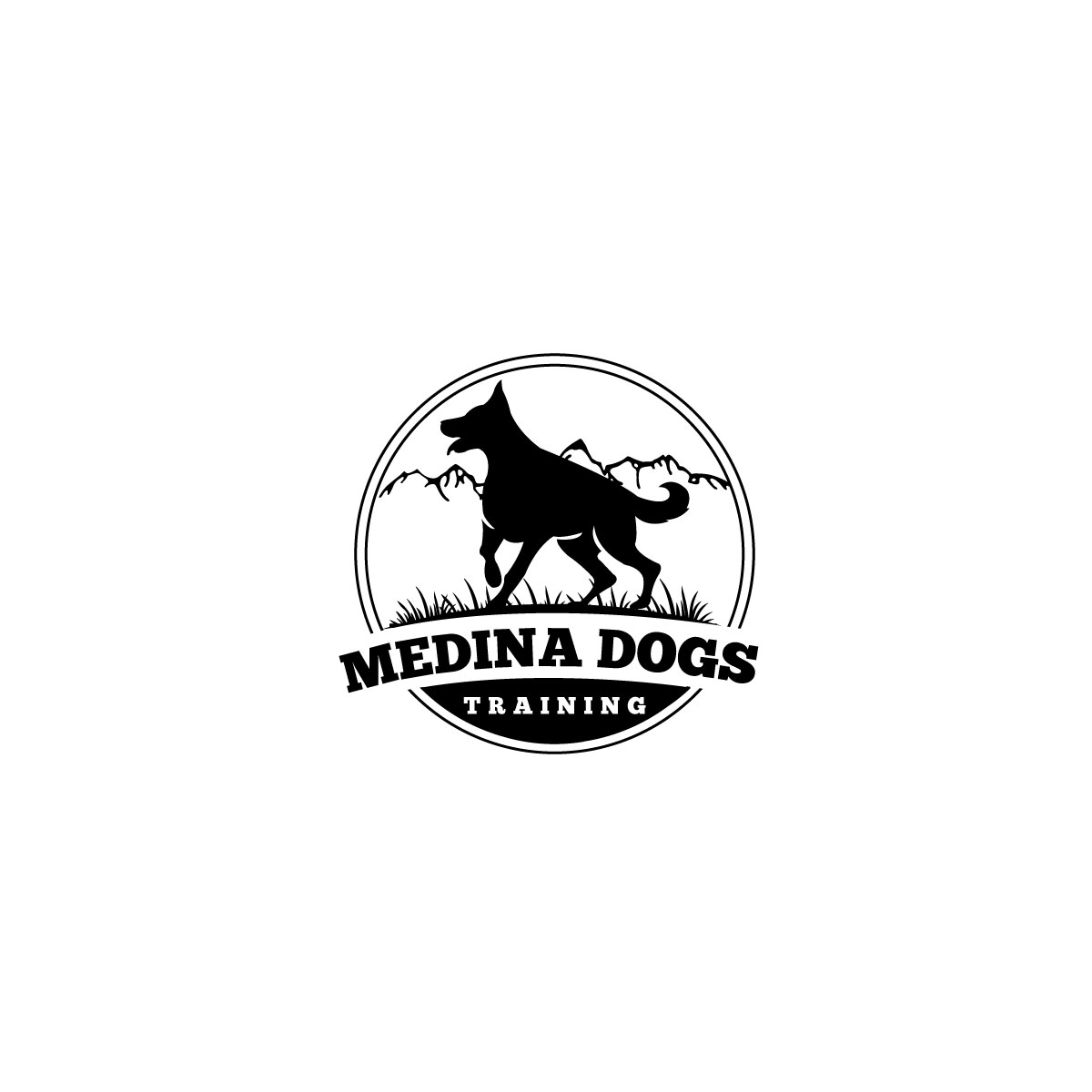 Diseño de Logo por olivera 4 para Medina Dogs Training LLC | Diseño #34391353