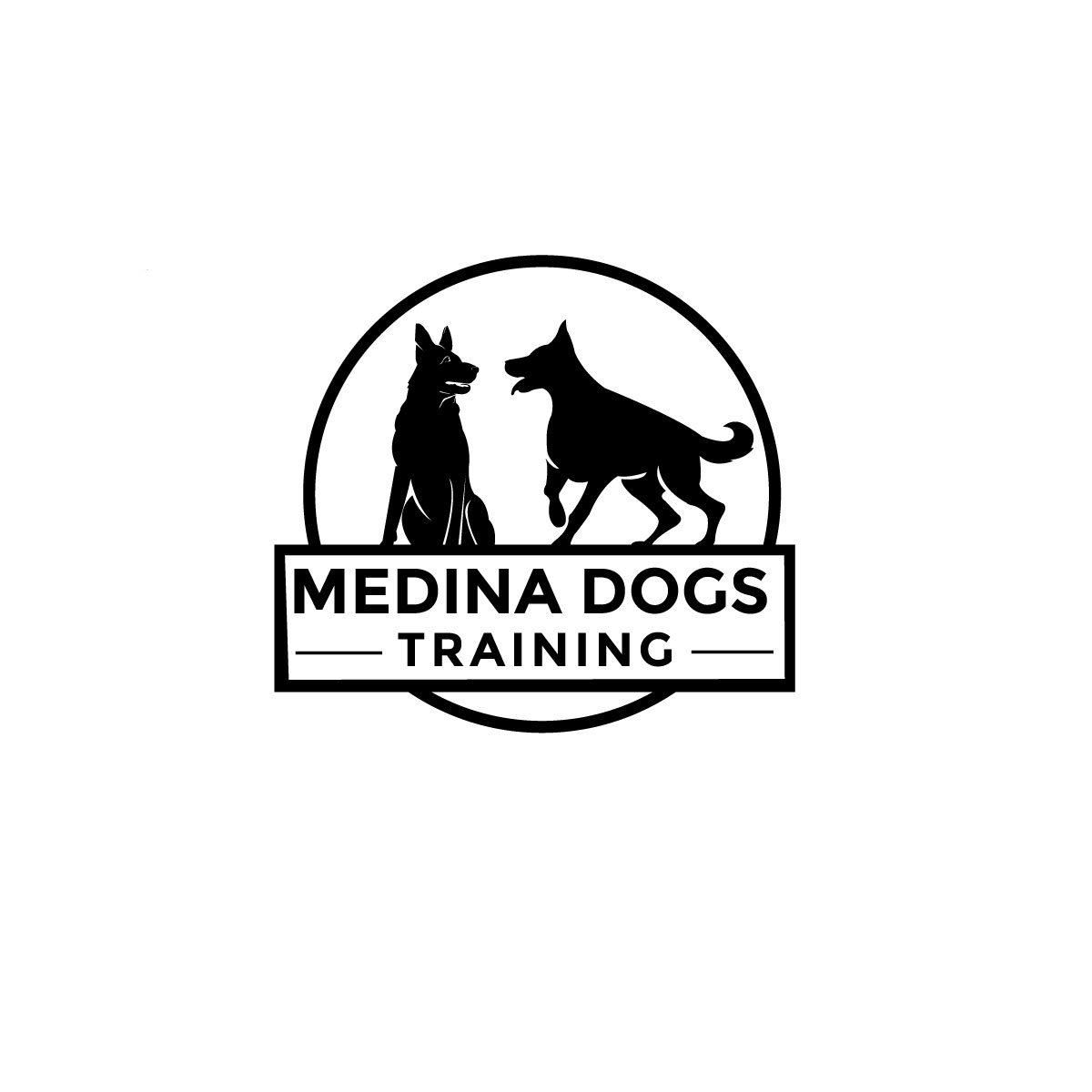 Design de Logo par olivera 4 pour Medina Dogs Training LLC | Design #34466026