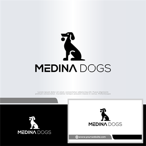 Logo Design by win it for Medina Dogs Training LLC | Design: #34358195