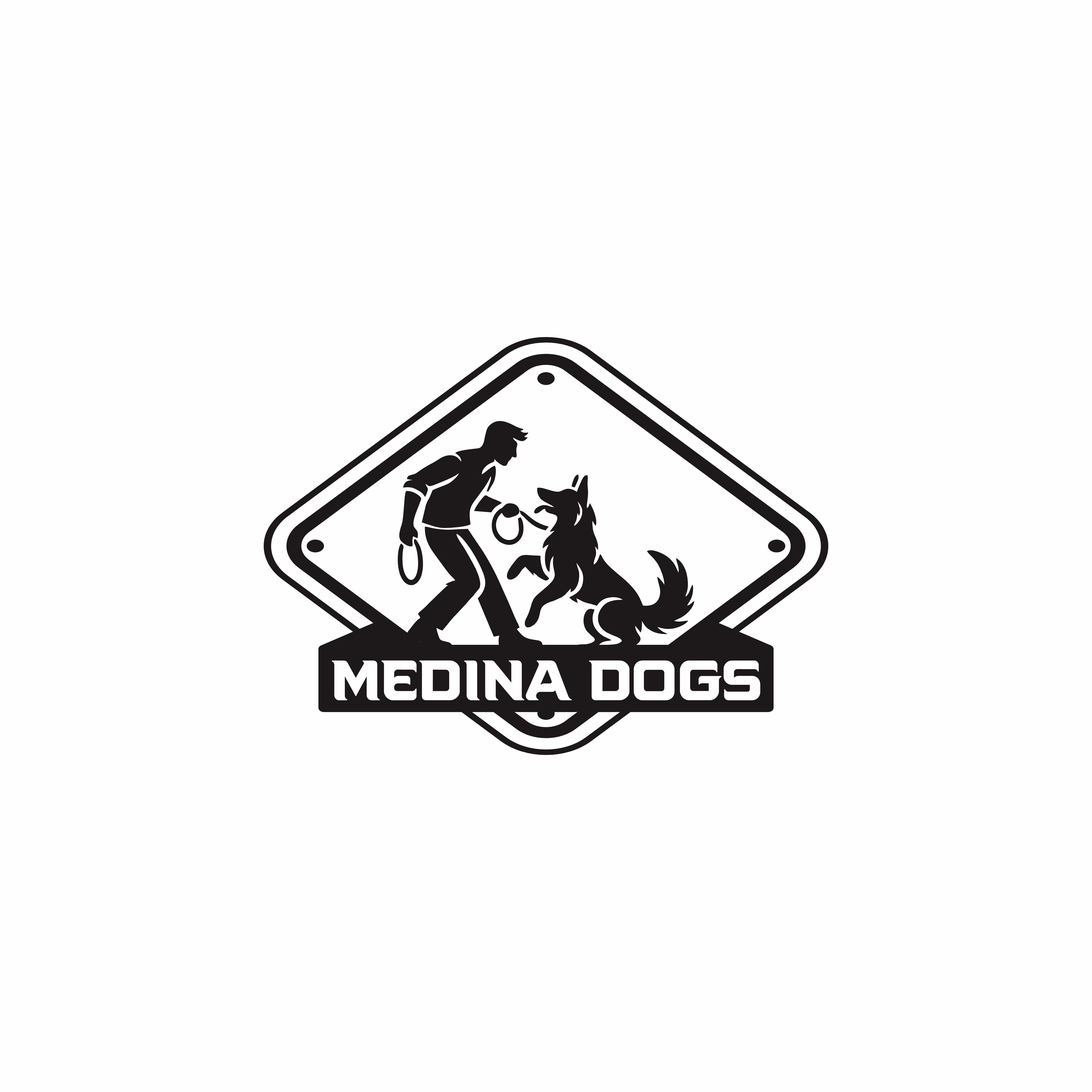 Logo Design by Nakumi for Medina Dogs Training LLC | Design #34393043