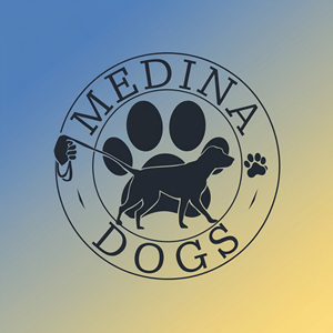 Logo-Design von Olivia Marie Smith für Medina Dogs Training LLC | Design: #34370971