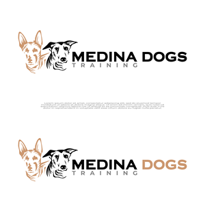 Logo Design by MasMasDesign for Medina Dogs Training LLC | Design: #34456186