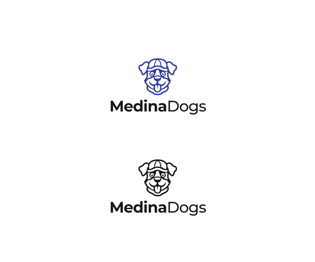 Logo Design by andrew11 for Medina Dogs Training LLC | Design #34365394