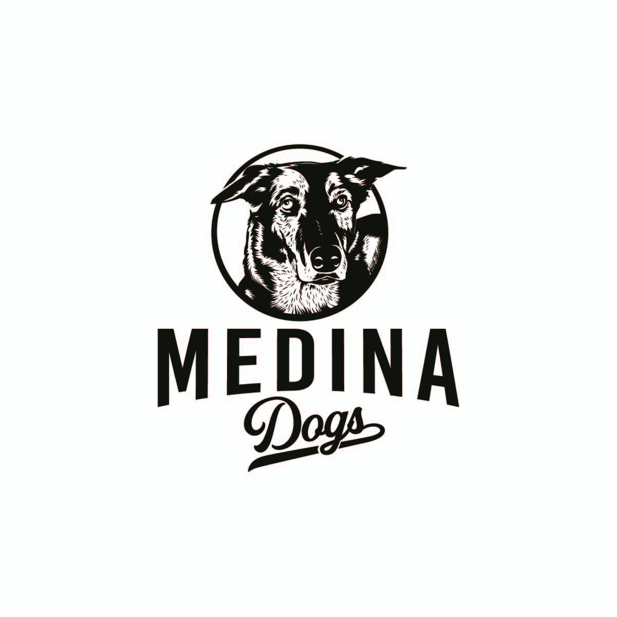 Design de Logo par Dhimant Maloo pour Medina Dogs Training LLC | Design #34367682