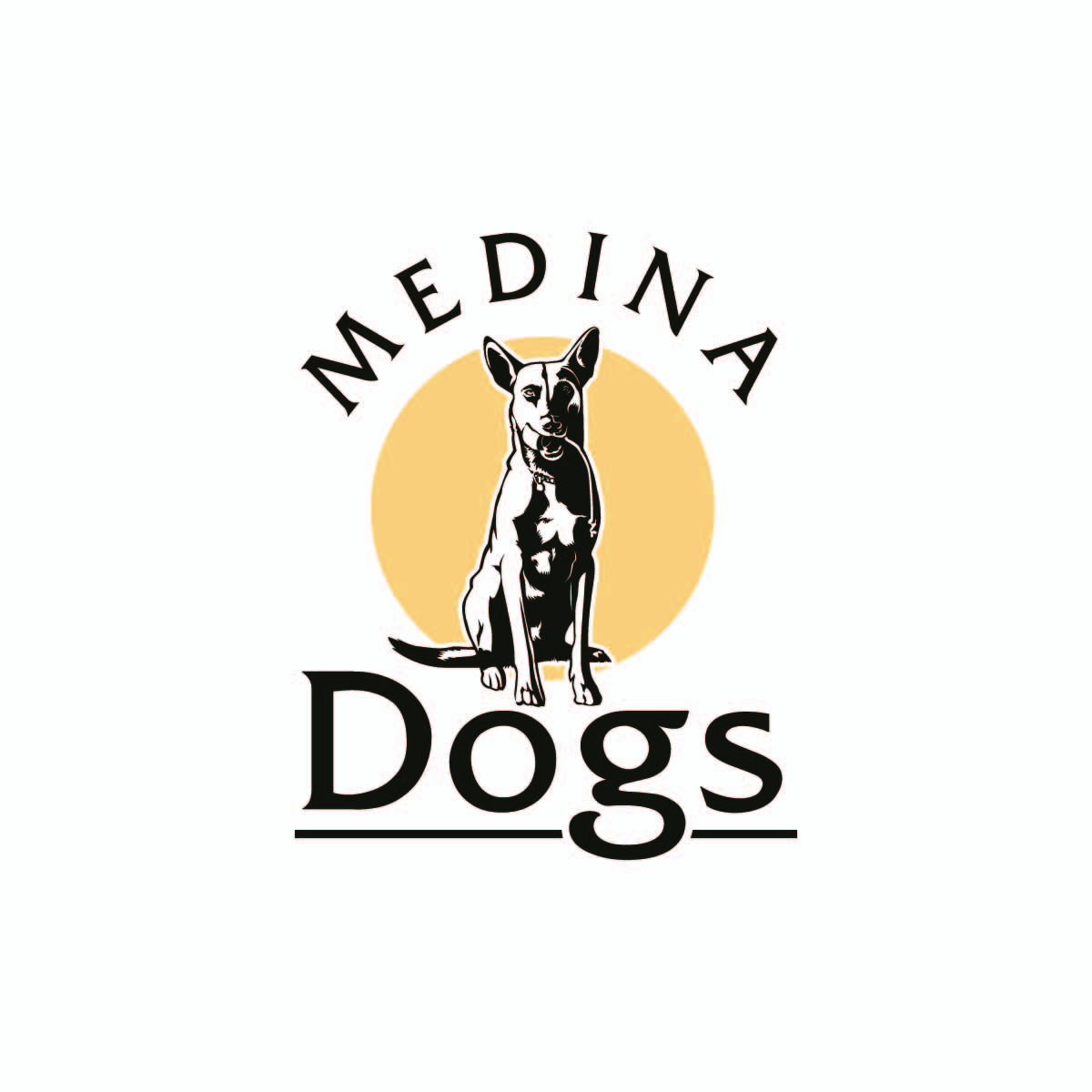 Logo Design by Dhimant Maloo for Medina Dogs Training LLC | Design #34367683