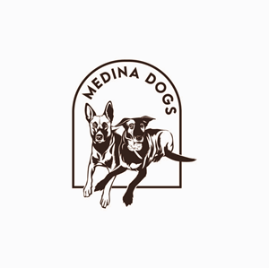 Logo Design by Dhimant Maloo for Medina Dogs Training LLC | Design: #34367684