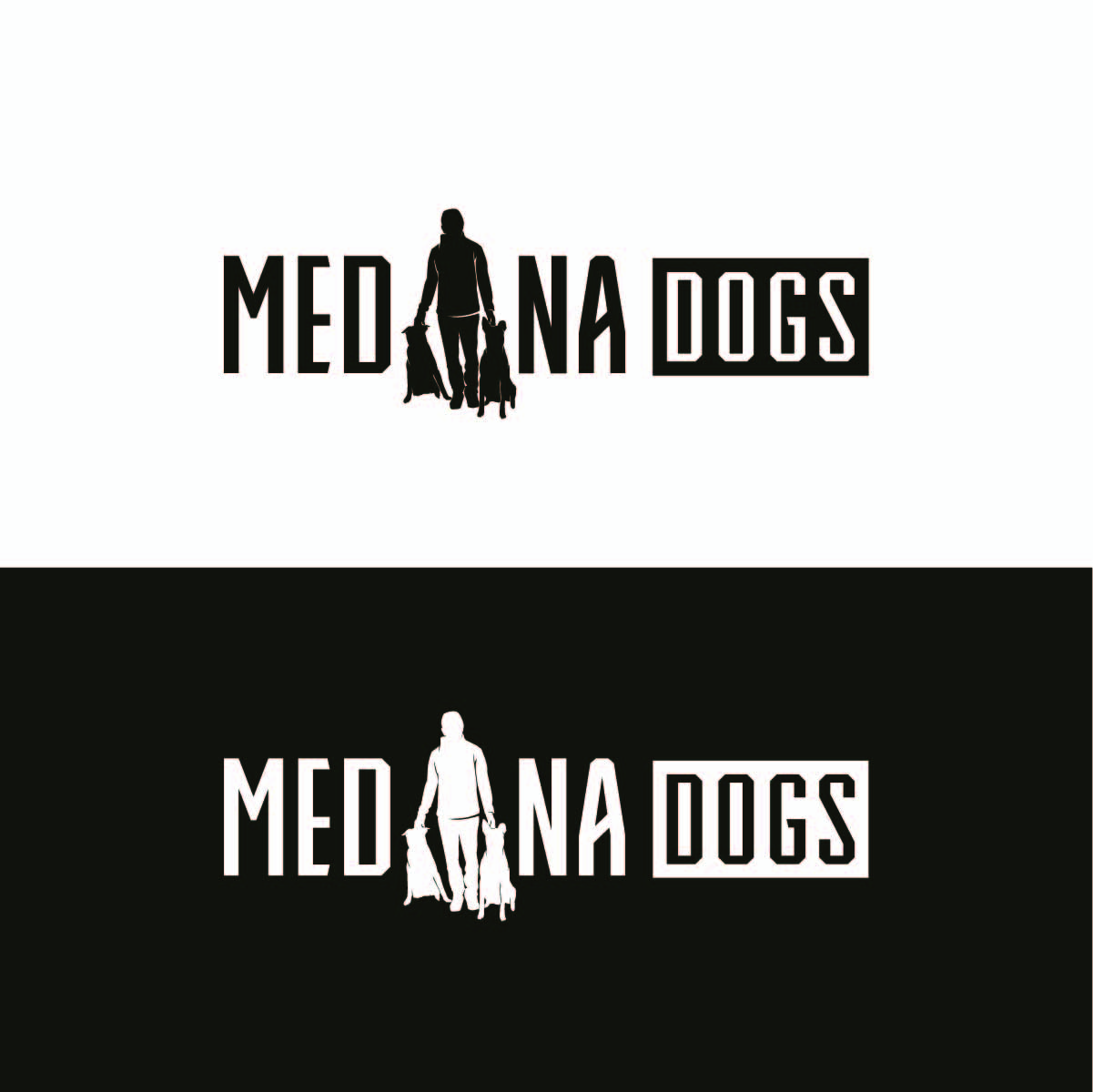 Logo-Design von Dhimant Maloo für Medina Dogs Training LLC | Design #34367685