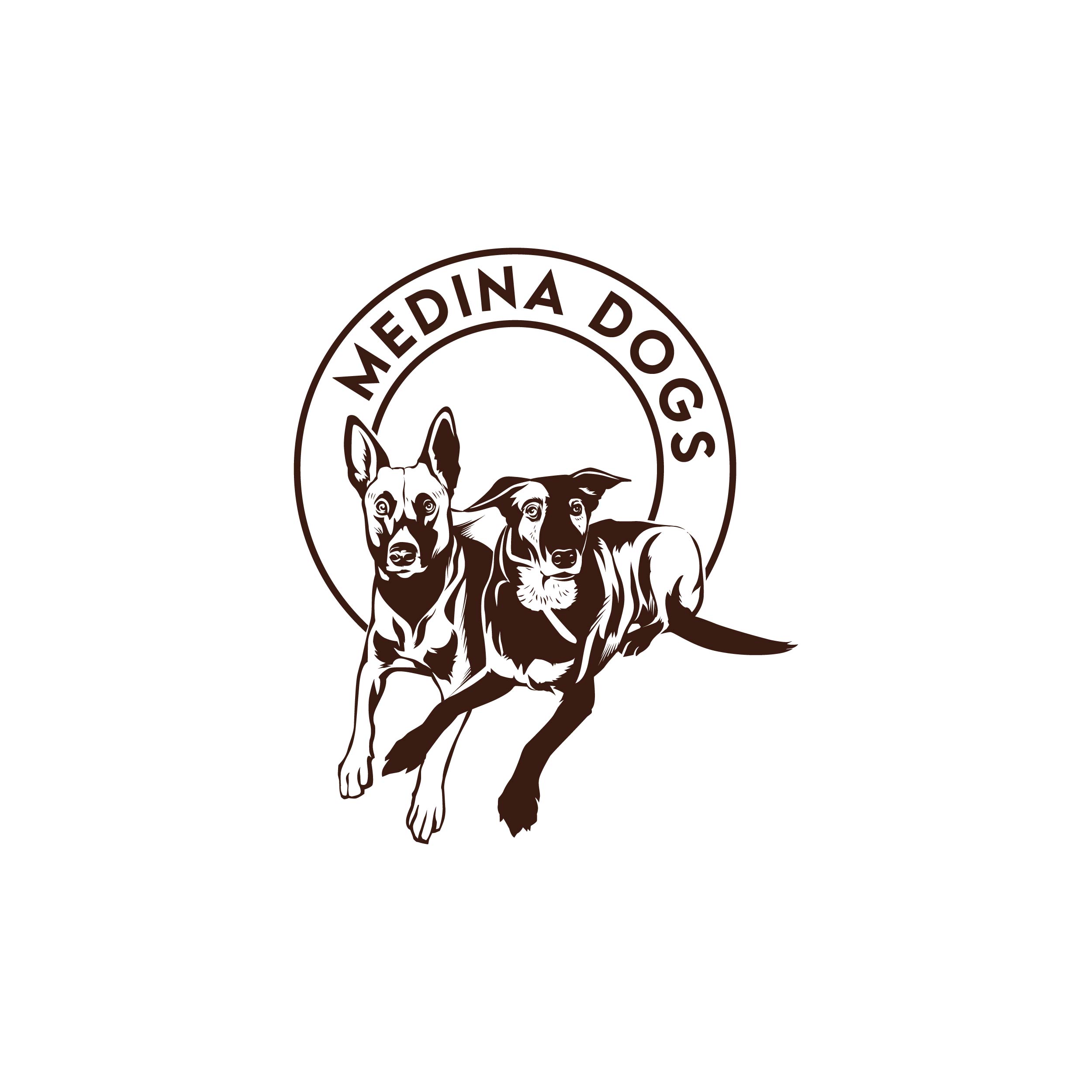 Design de Logo par Dhimant Maloo pour Medina Dogs Training LLC | Design #34482582