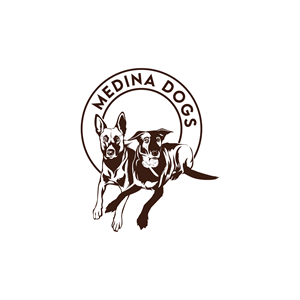 Design de Logo par Dhimant Maloo pour Medina Dogs Training LLC | Design : #34482582