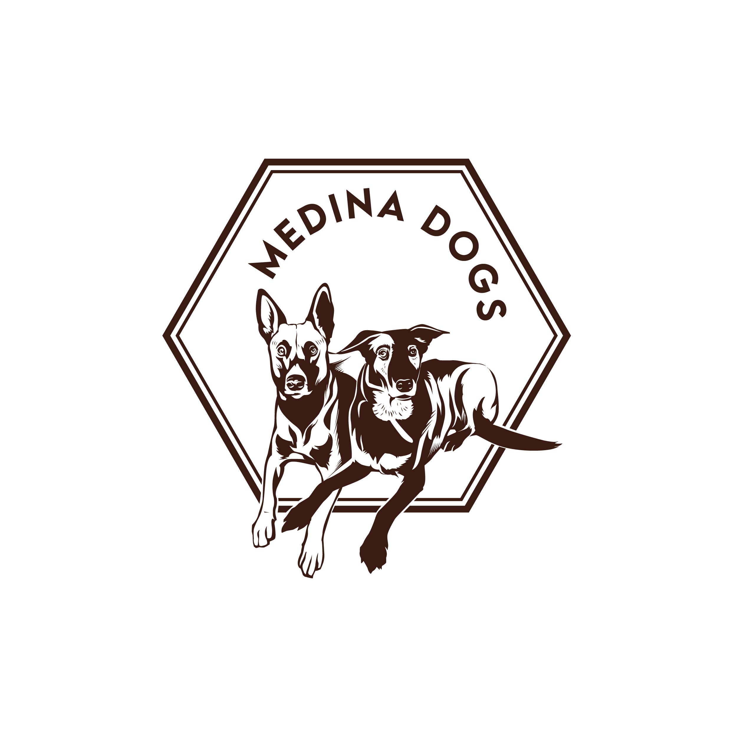 Design de Logo par Dhimant Maloo pour Medina Dogs Training LLC | Design #34482584