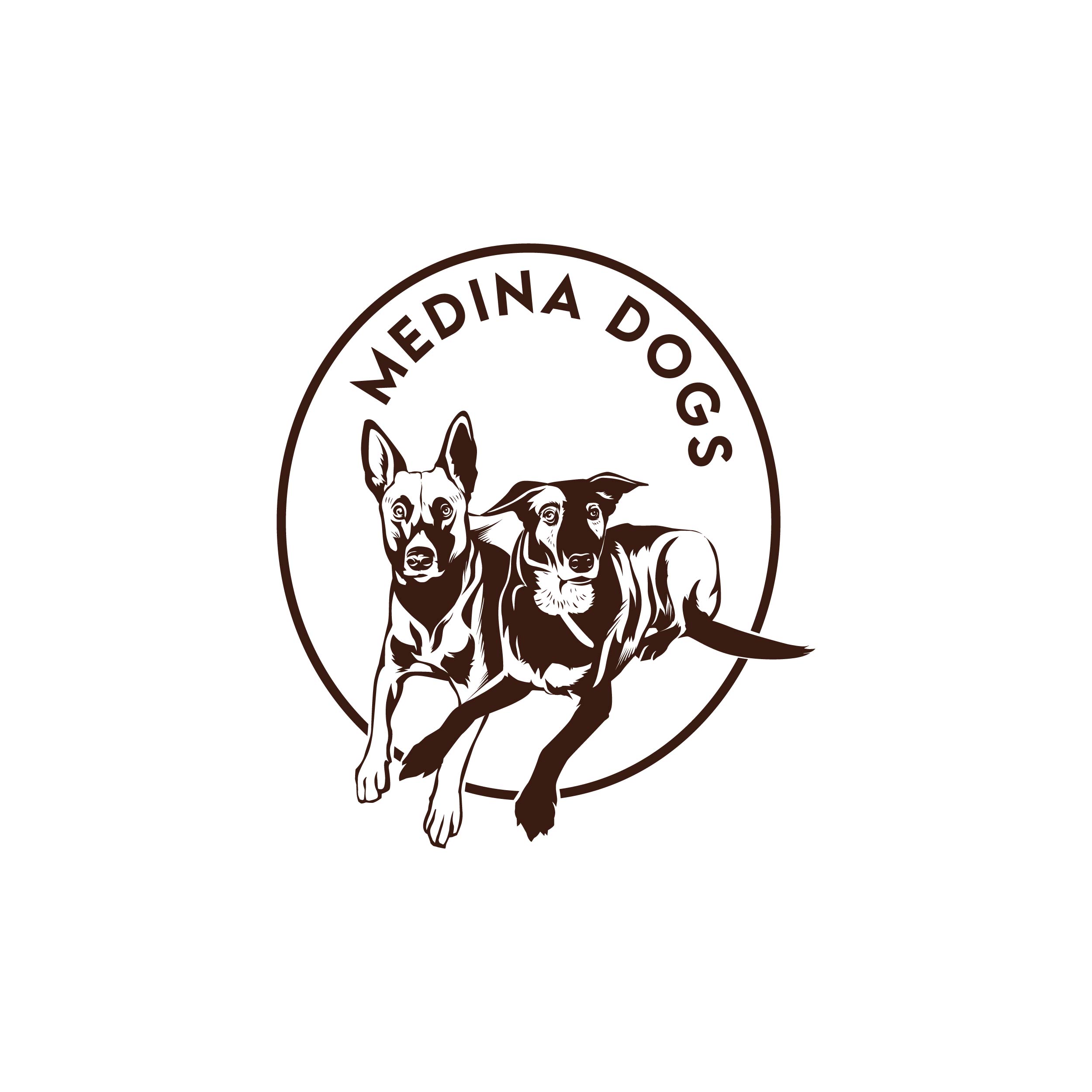 Design de Logo par Dhimant Maloo pour Medina Dogs Training LLC | Design #34482586