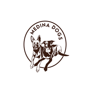 Design de Logo par Dhimant Maloo pour Medina Dogs Training LLC | Design : #34482586