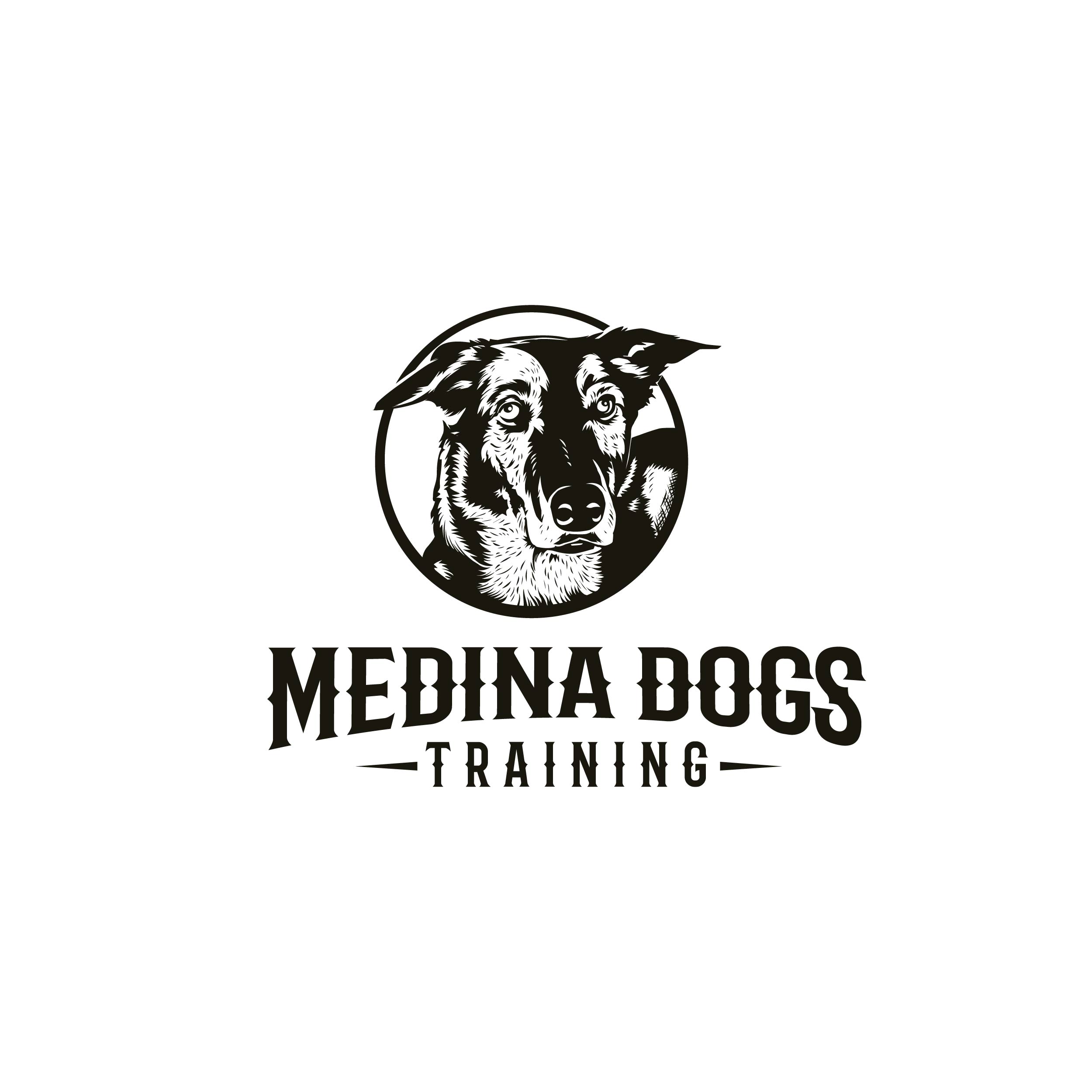 Logo Design by Dhimant Maloo for Medina Dogs Training LLC | Design #34512809