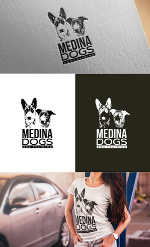 Design de Logo par GLDesigns pour Medina Dogs Training LLC | Design : #34360700