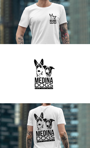 Logo Design by GLDesigns for Medina Dogs Training LLC | Design: #34367958
